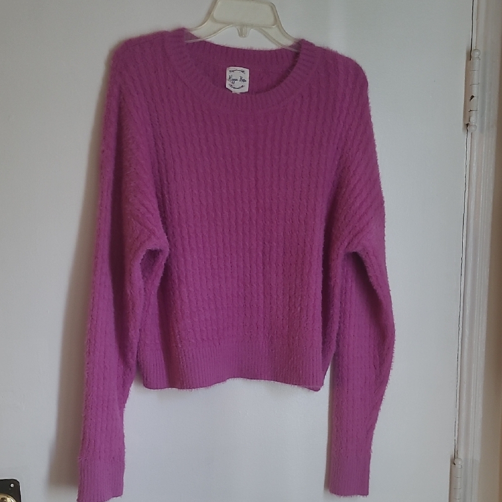 Hippie Rose Cozy Crew Neck Sweater